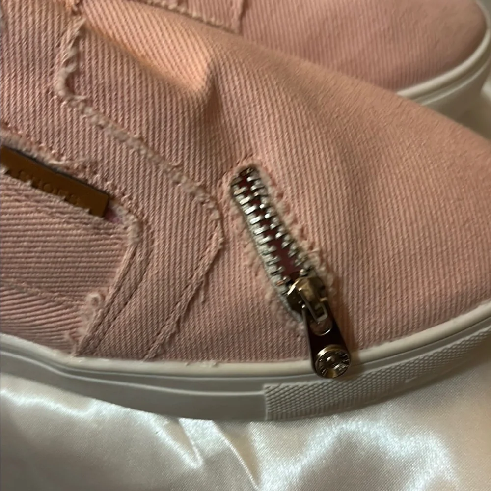 NWOT PINK SLIP ON SNEAKERS! - Picture 5 of 10